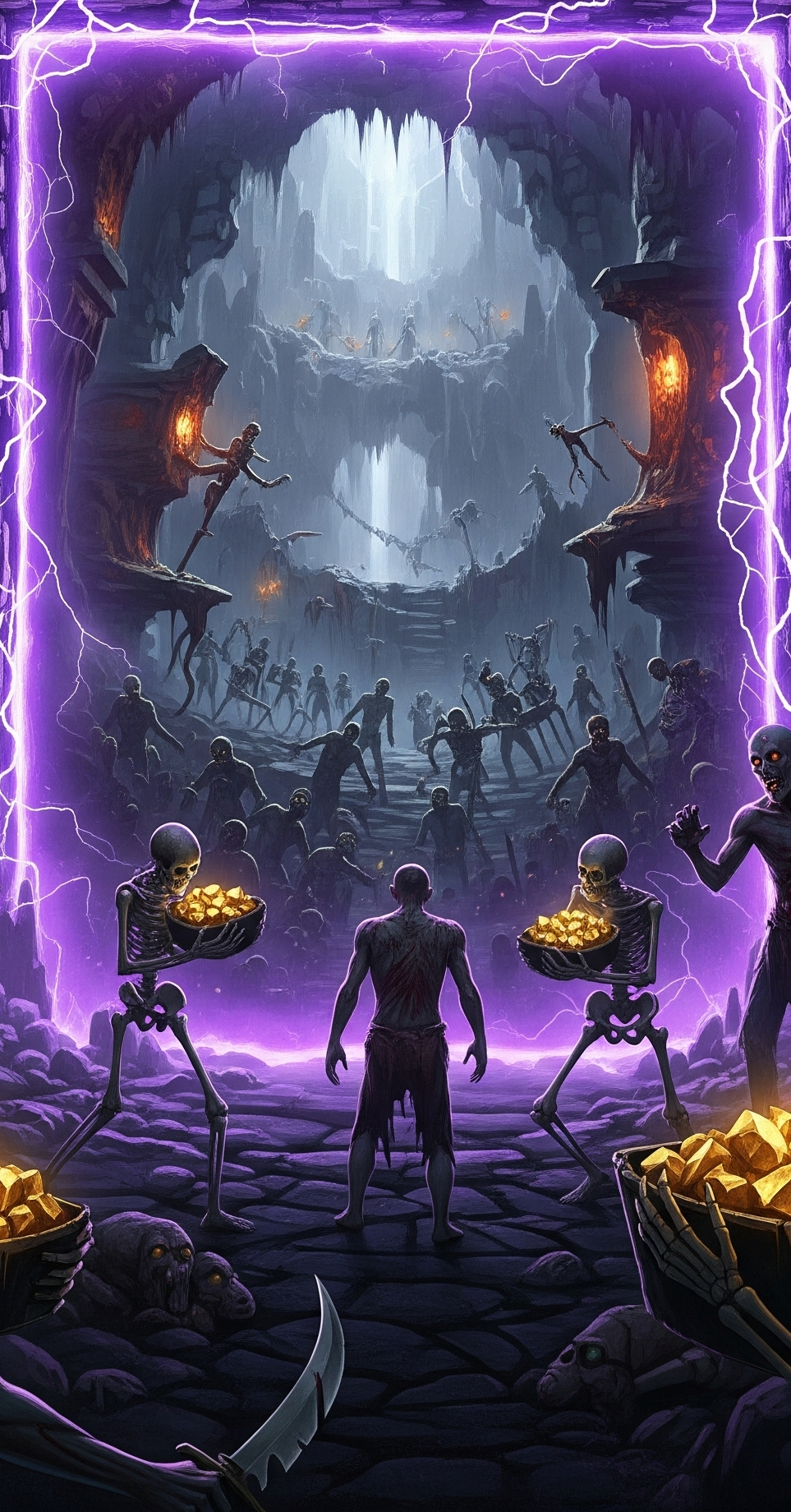 Image d'un Realm Minecraft en arrière-plan